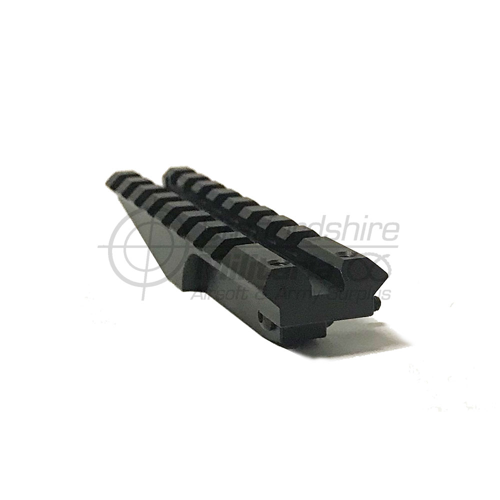 CYMA AK Rear Sight Mounted 3.5in Picatinny Rail Staffordshire Militaria