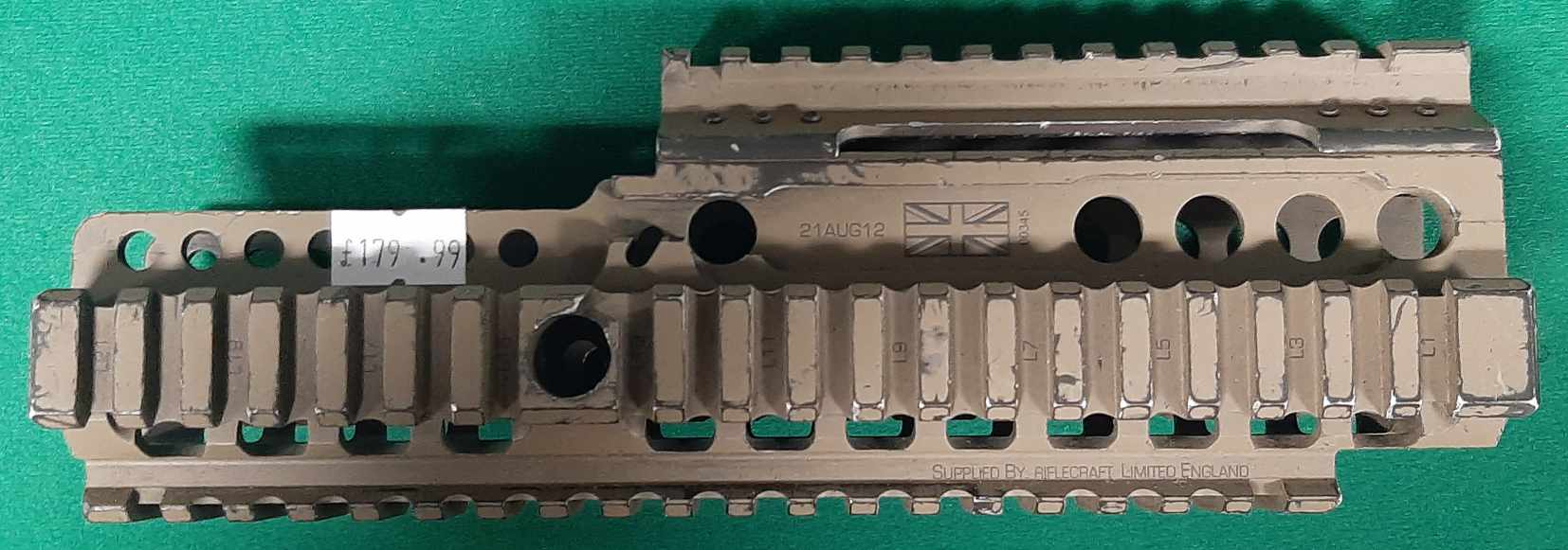 British Army L85A2 RIS Rail Handguard Sprayed Tan - Ex Forces ...