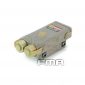 PEQ-10 Dual Light Laser Unit in Dark Earth Rear