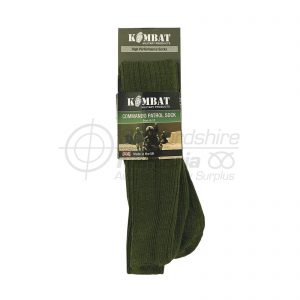KOMBAT UK Commando Partol Socks - Green